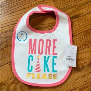 BNWT Birthday Bib